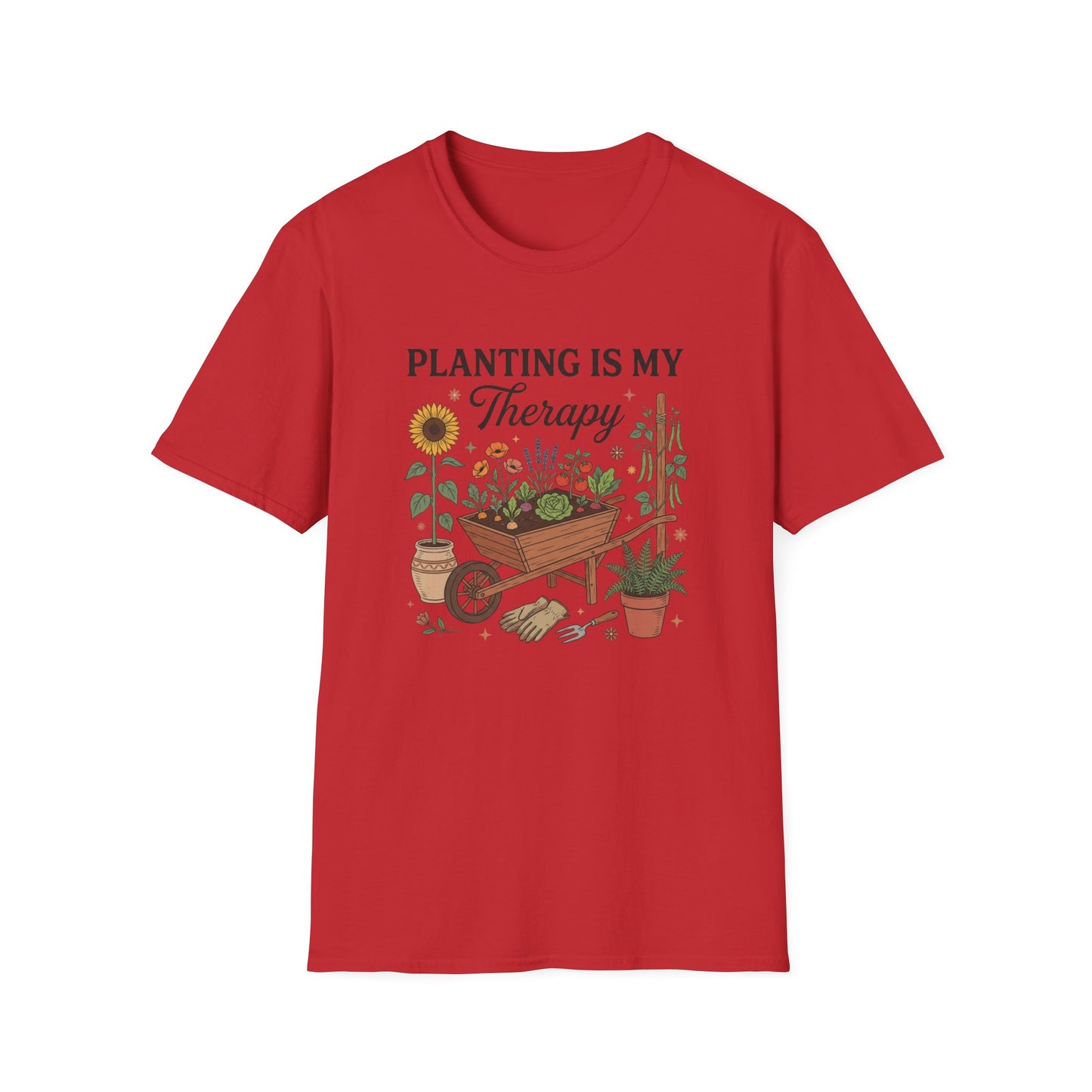 Planting is My Therapy T-Shirt