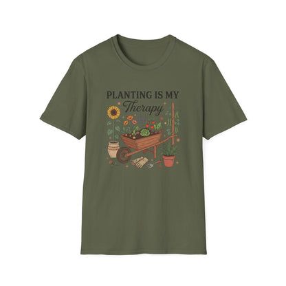 Planting is My Therapy  T-Shirt