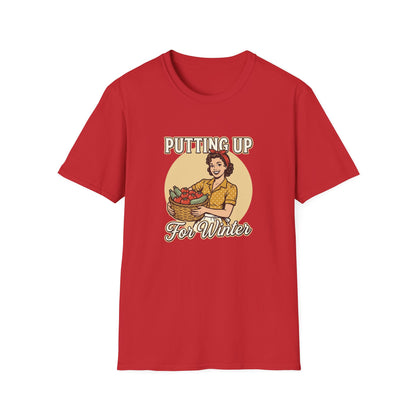 Putting Up For Winter T‑Shirt