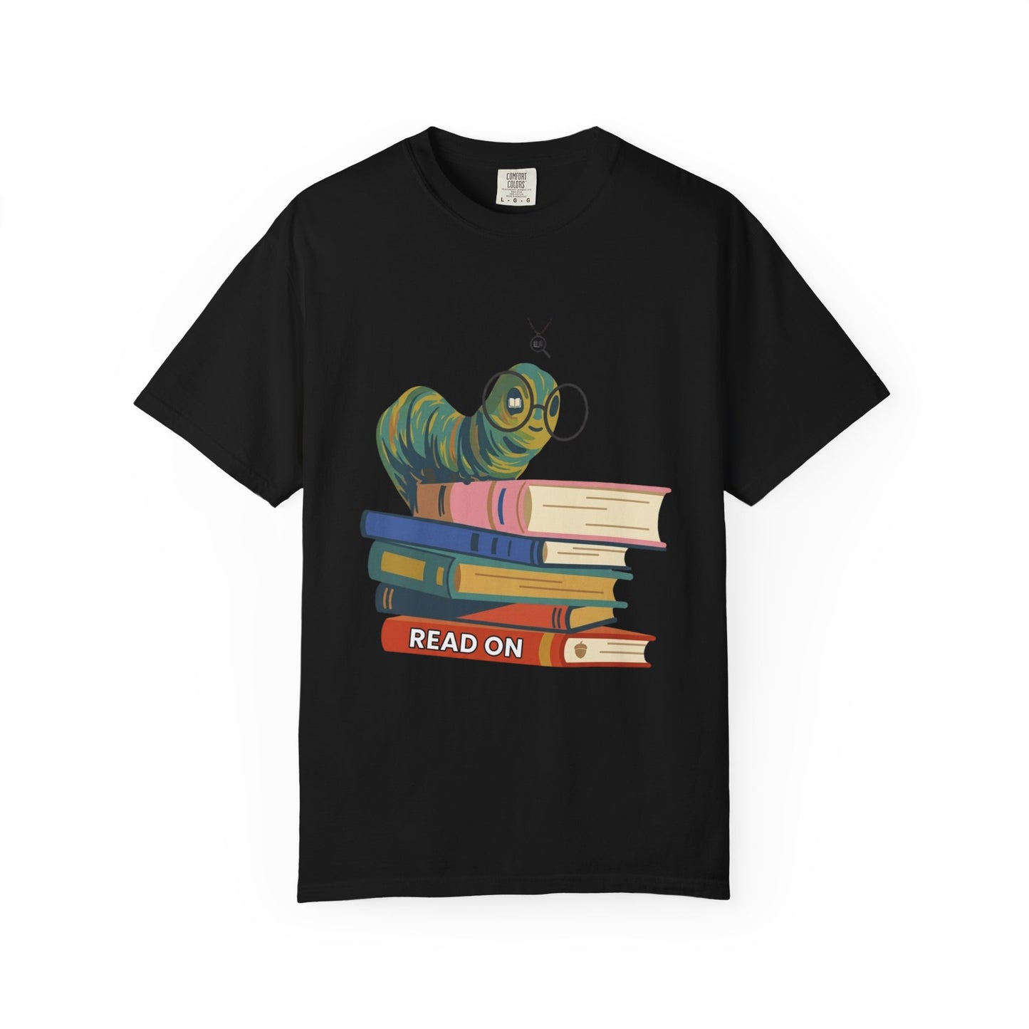 Read On T-Shirt — Bookworm Caterpillar Graphic Tee
