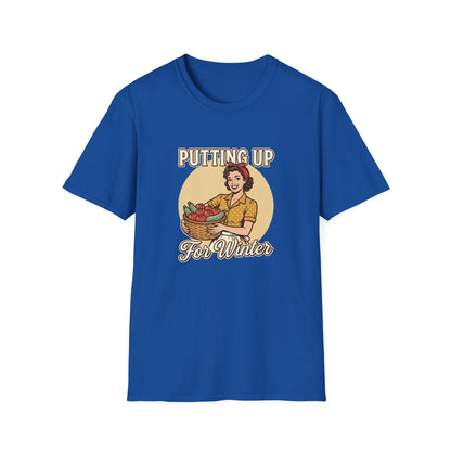 Putting Up For Winter T‑Shirt