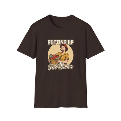 Putting Up For Winter T‑Shirt