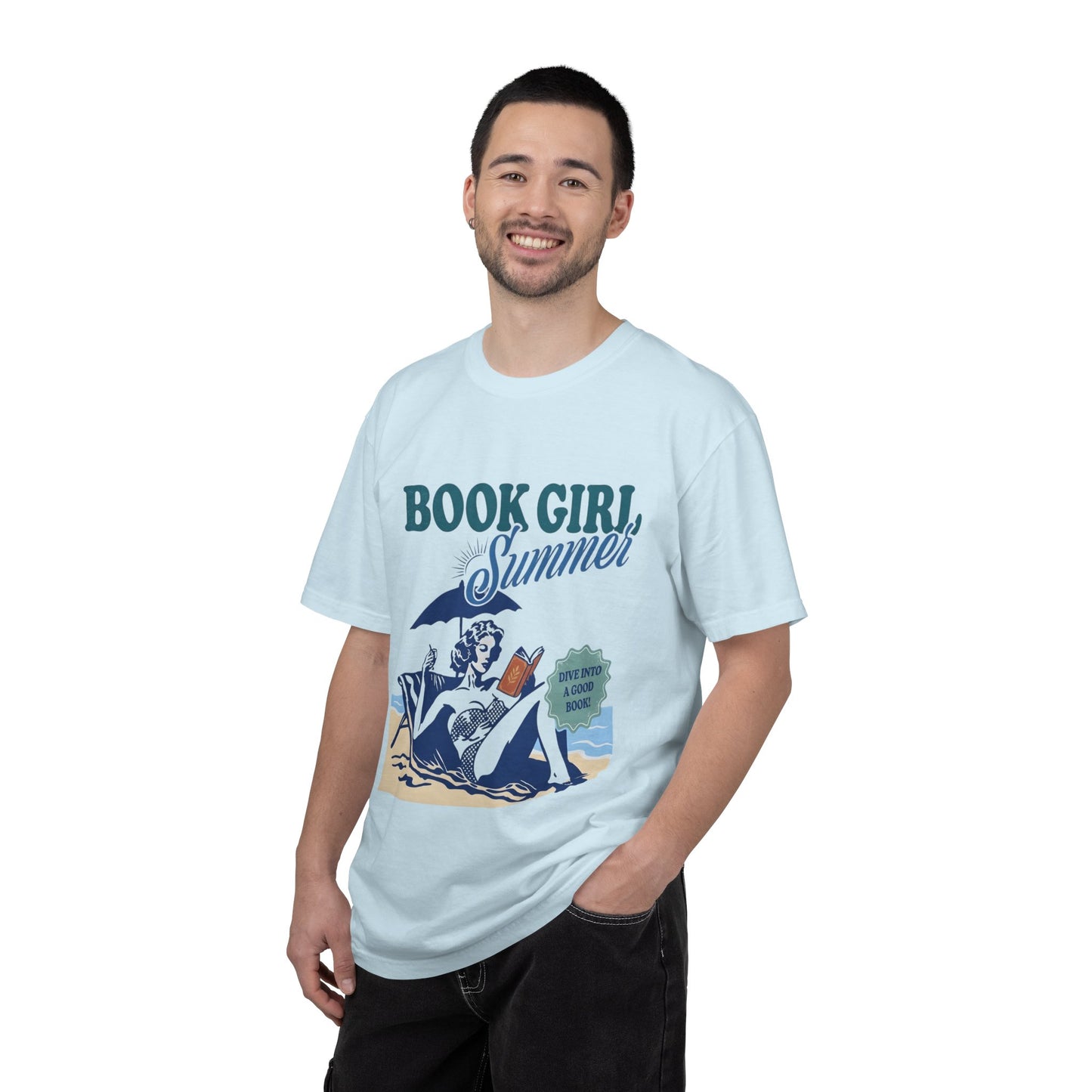 Vintage Beach Reading T-Shirt