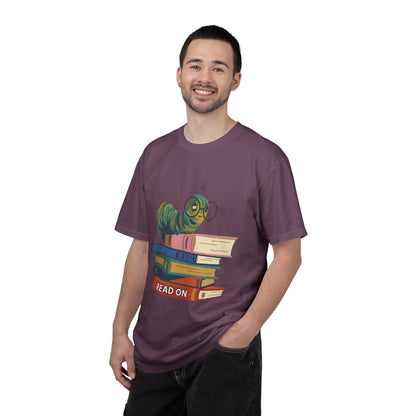 Read On T-Shirt — Bookworm Caterpillar Graphic Tee