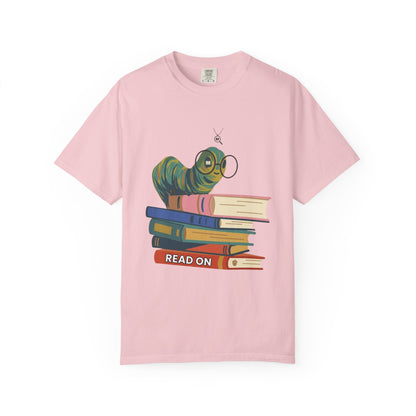 Read On T-Shirt — Bookworm Caterpillar Graphic Tee