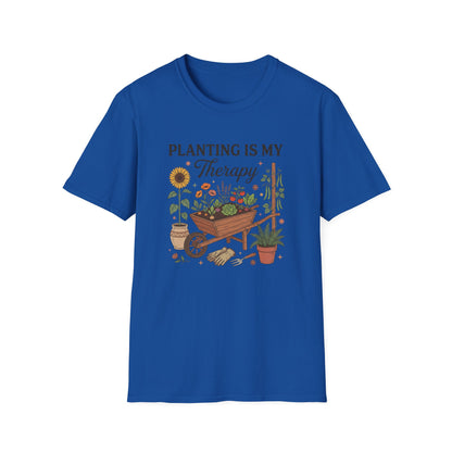 Planting is My Therapy  T-Shirt
