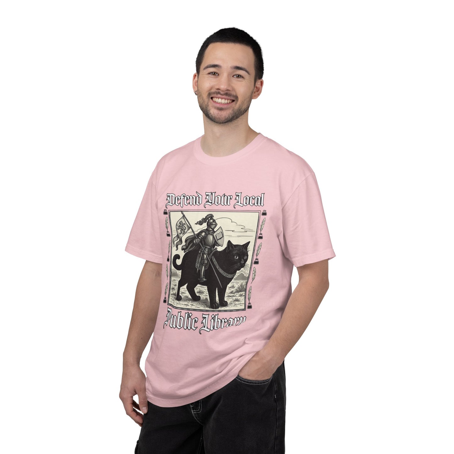 Defend What I Love: Public Library T-Shirt