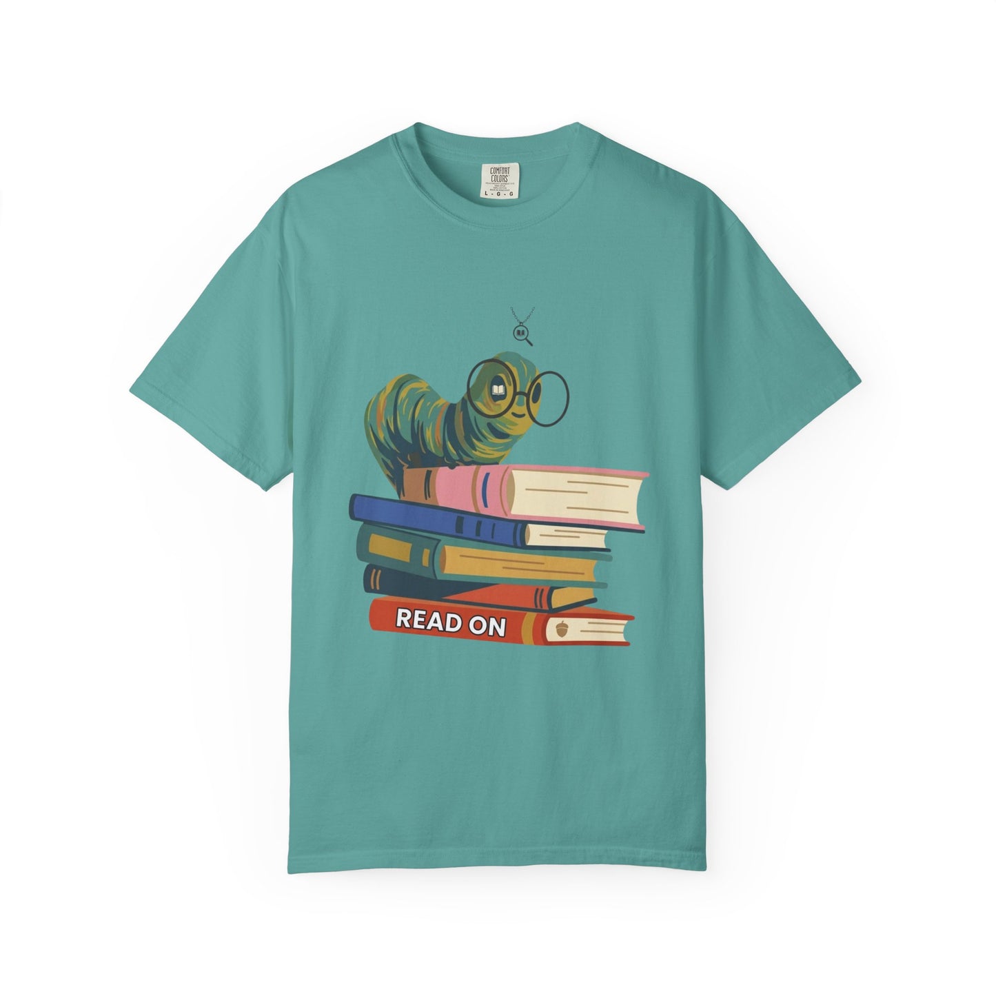 Read On T-Shirt — Bookworm Caterpillar Graphic Tee