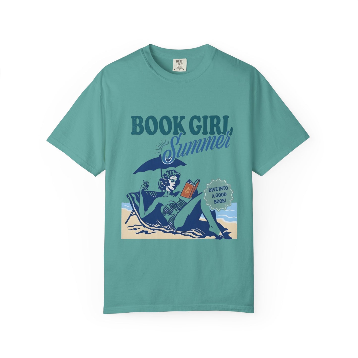 Vintage Beach Reading T-Shirt