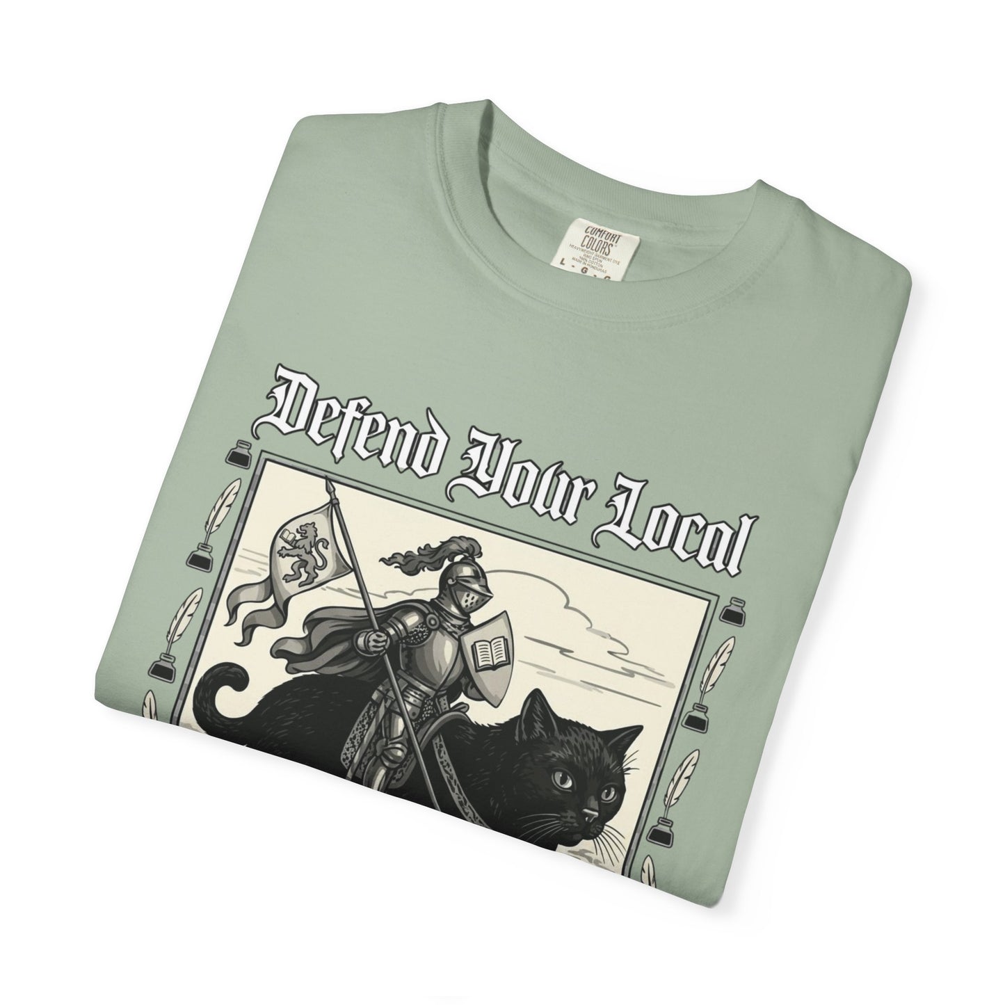 Defend What I Love: Public Library T-Shirt