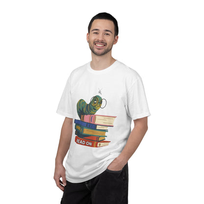 Read On T-Shirt — Bookworm Caterpillar Graphic Tee