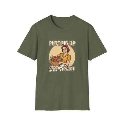 Putting Up For Winter T‑Shirt