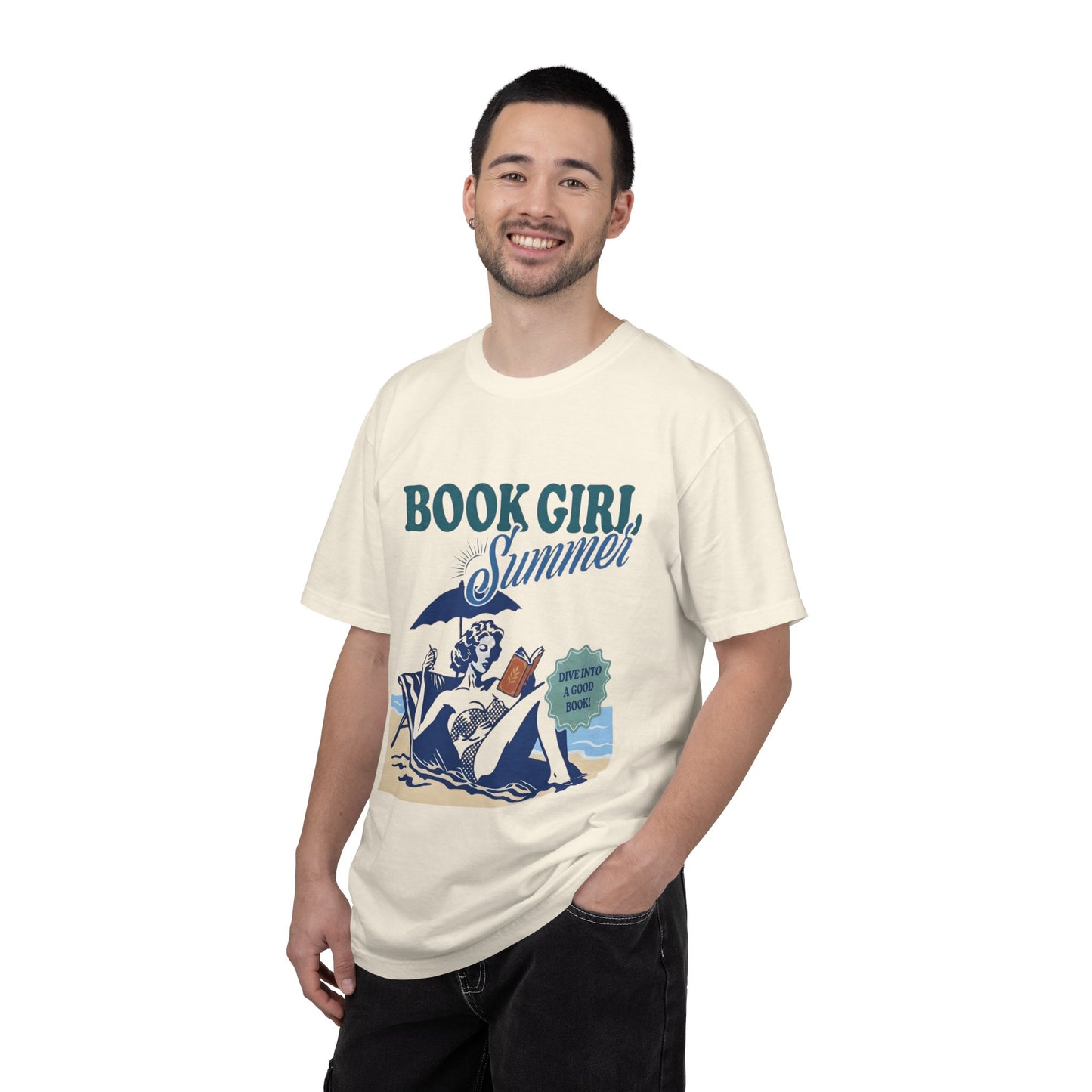 Vintage Beach Reading T-Shirt
