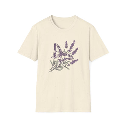 Butterfly & Lavender T-Shirt —T-Shirt