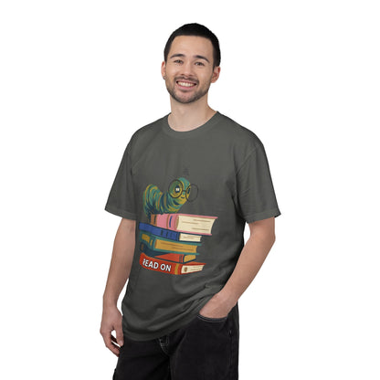 Read On T-Shirt — Bookworm Caterpillar Graphic Tee