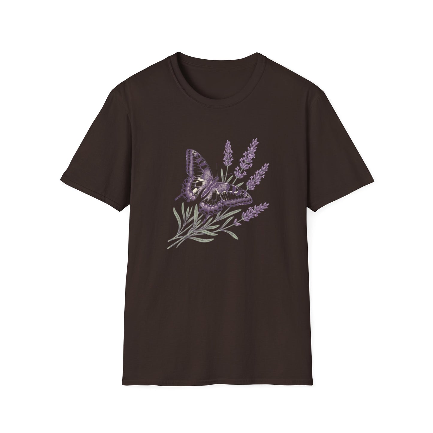 Butterfly & Lavender T-Shirt —T-Shirt