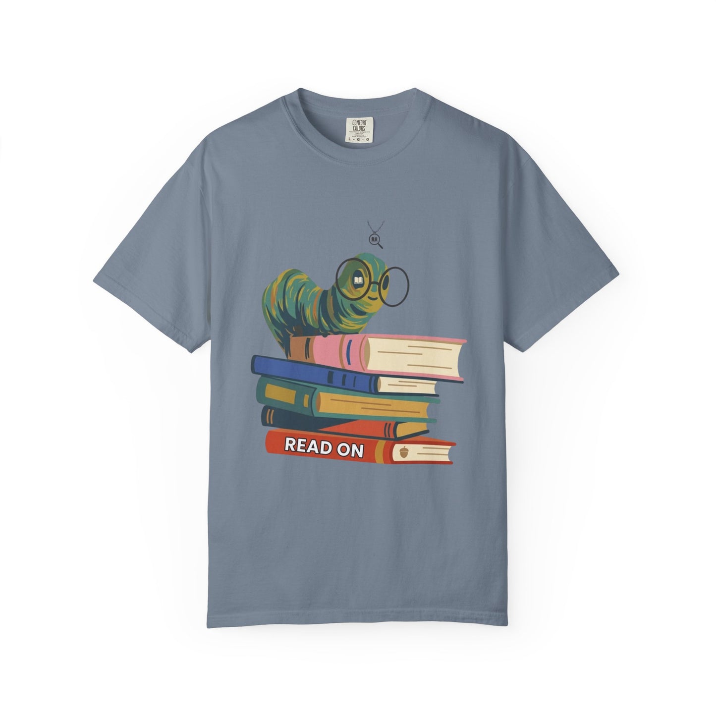 Read On T-Shirt — Bookworm Caterpillar Graphic Tee