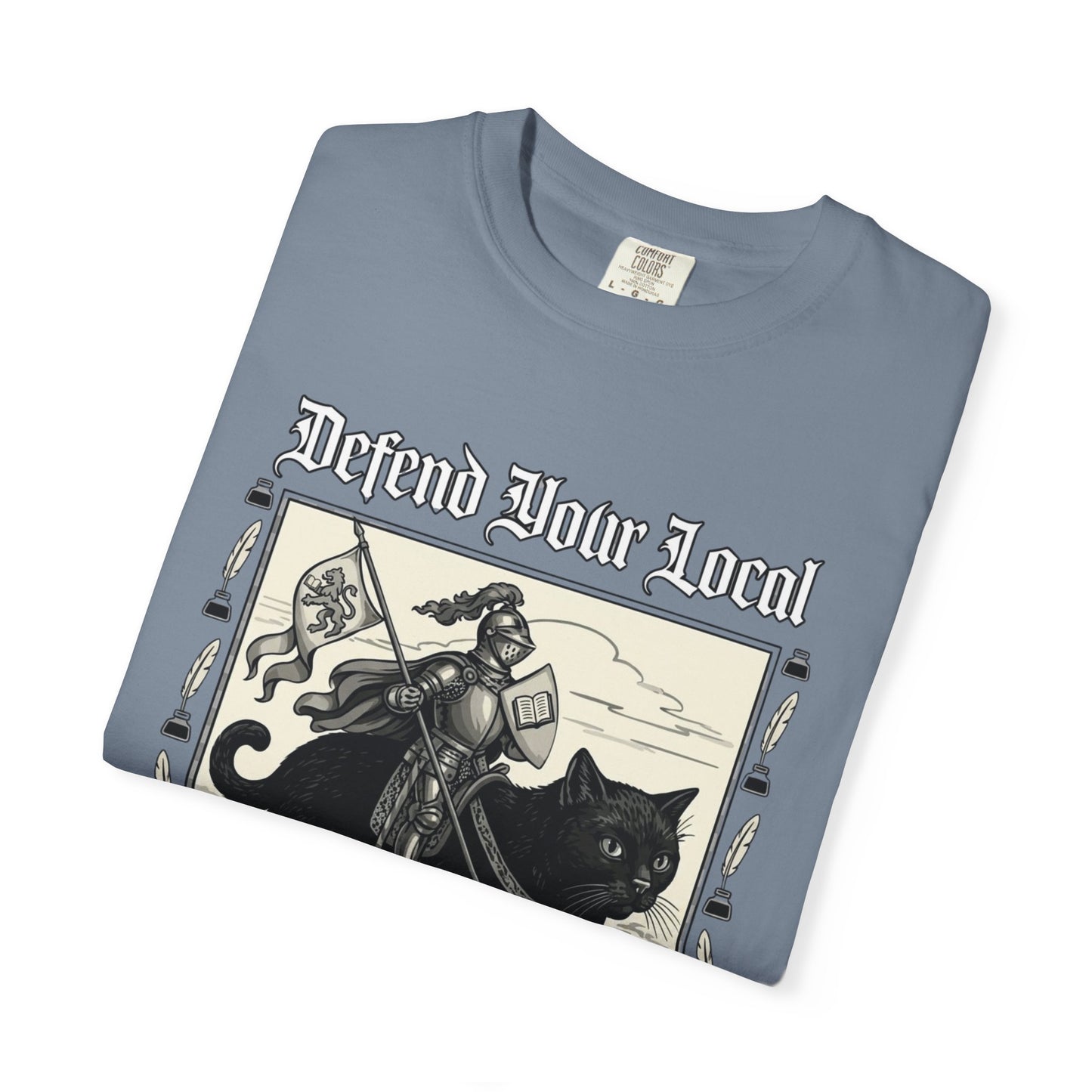 Defend What I Love: Public Library T-Shirt