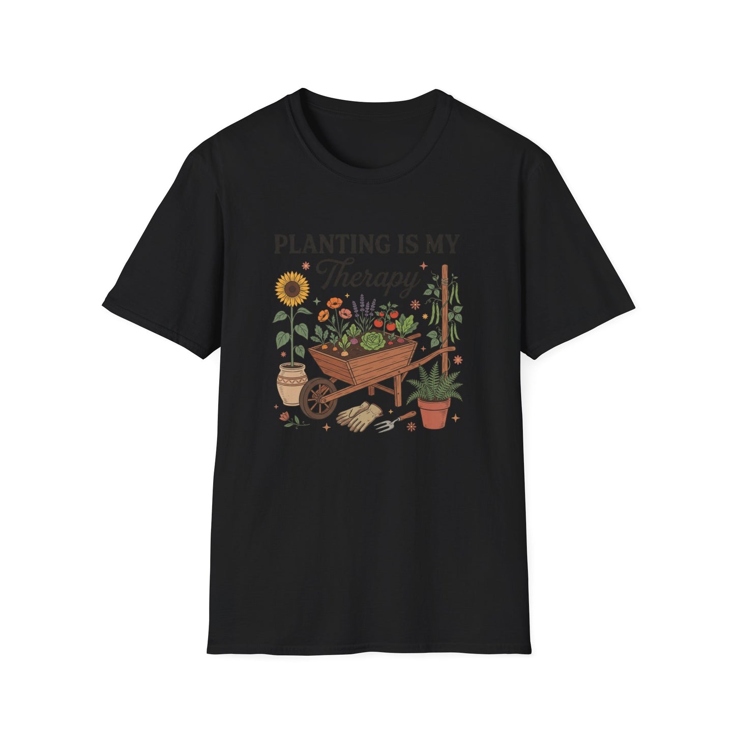 Planting is My Therapy  T-Shirt