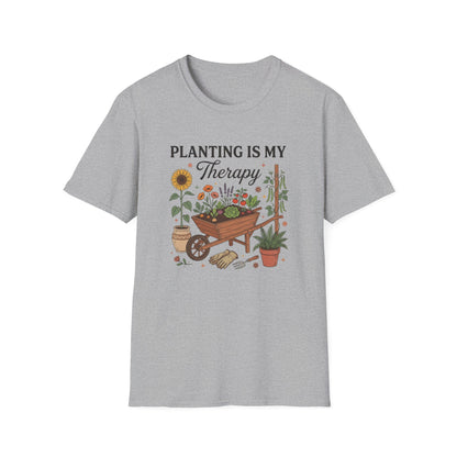Planting is My Therapy  T-Shirt