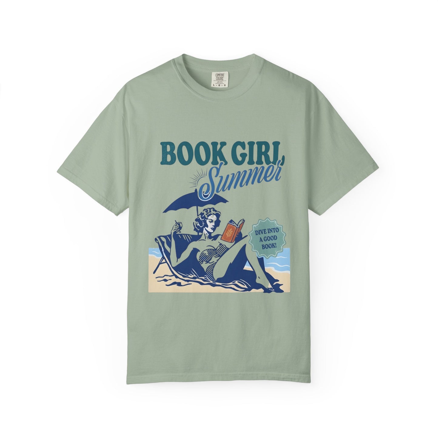 Vintage Beach Reading T-Shirt