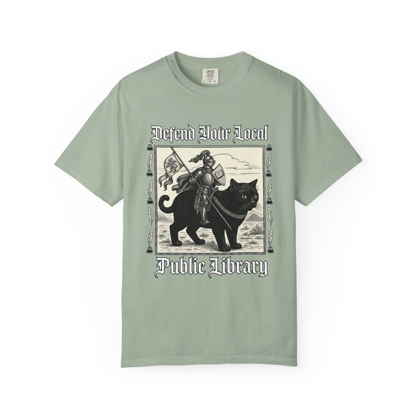 Defend What I Love: Public Library T-Shirt