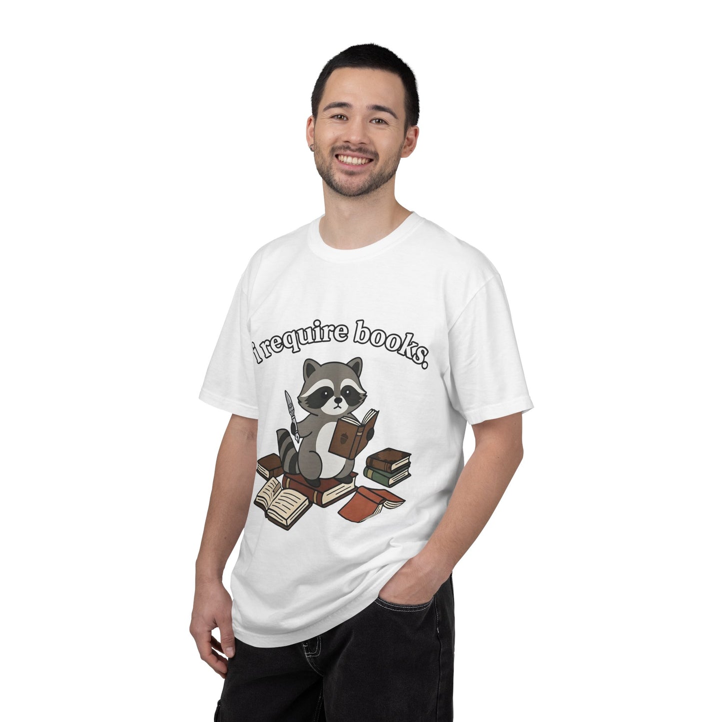 Pet Dogs. Read Books. Be Happy. T-Shirt