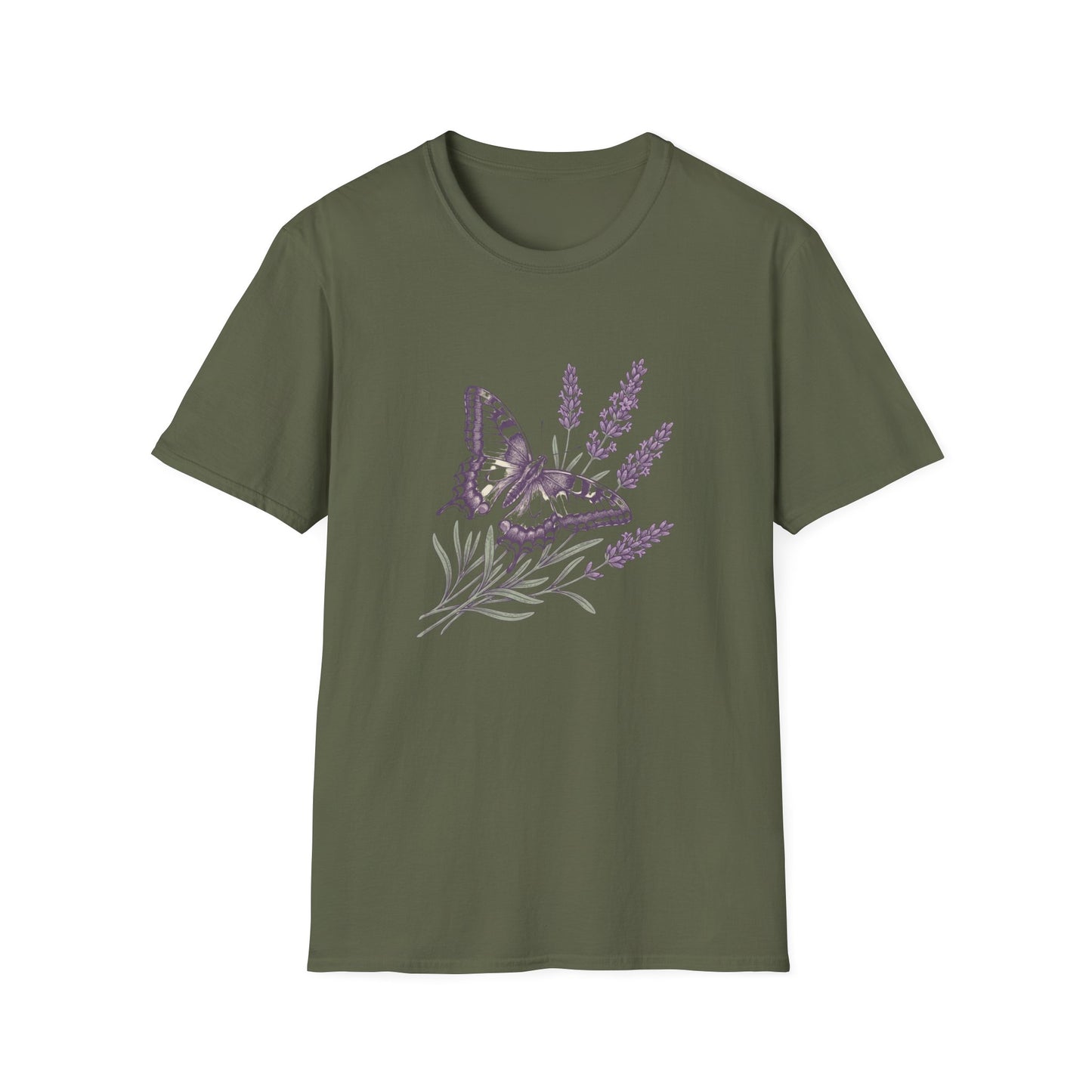 Butterfly & Lavender - T-Shirt