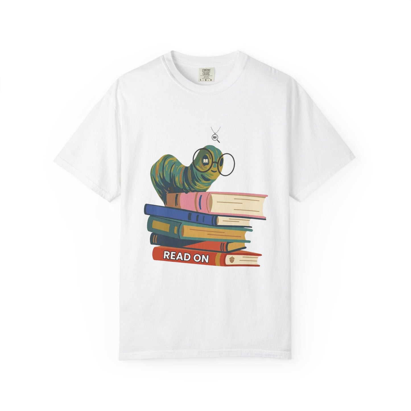 Read On T-Shirt — Bookworm Caterpillar Graphic Tee