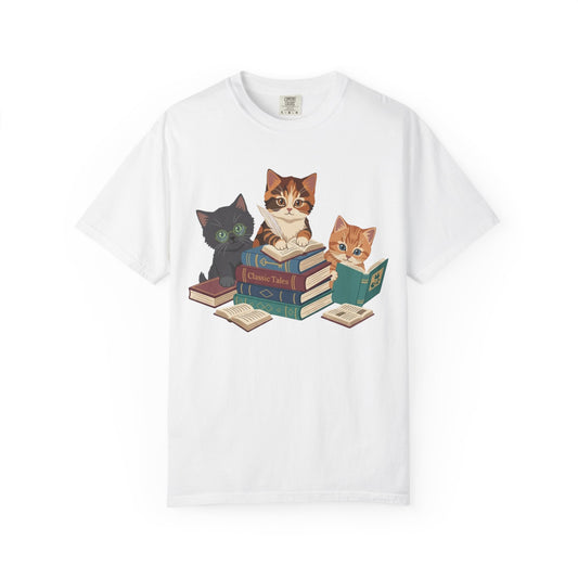 Cat Book Club T-Shirt